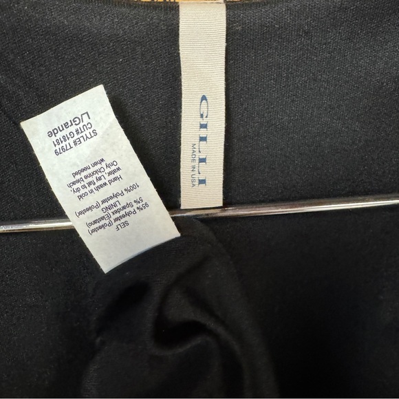 Gilli black Open Front Vest - Picture 3 of 3